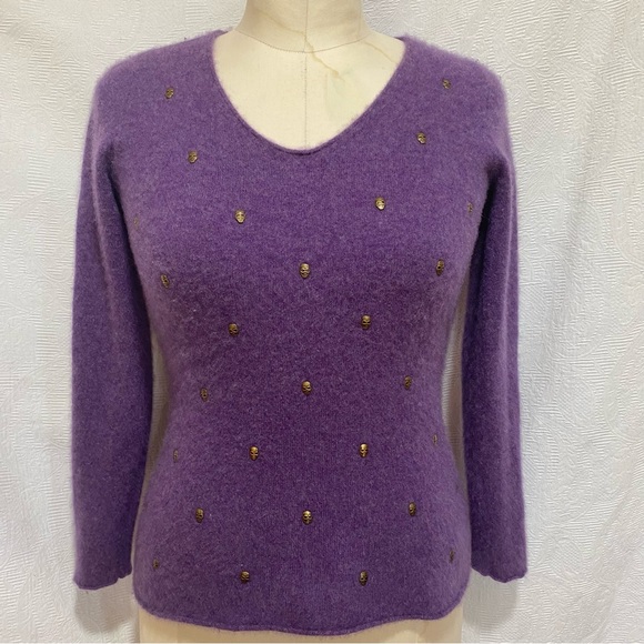 Zadig &Voltaire pure cashmere vneck sweater. - Picture 1 of 6